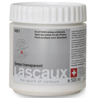Gesso Lascaux Transparent (Διαφανές) - 500μλ